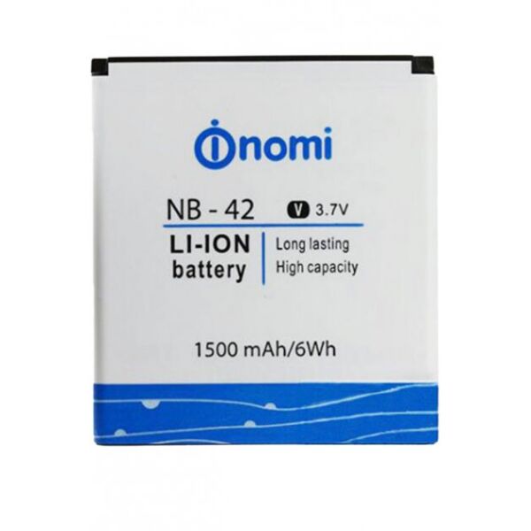 

Аккумулятор NB-42 для NOMI I401 1500mAh