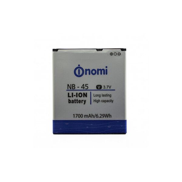 

Аккумулятор NB-45 для NOMI i450 1700mAh
