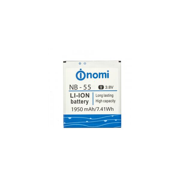 

Аккумулятор NB-55 для NOMI i505 1950mAh