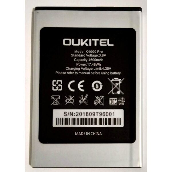 

Аккумулятор "Original" для Oukitel K4000 (4600mAh)