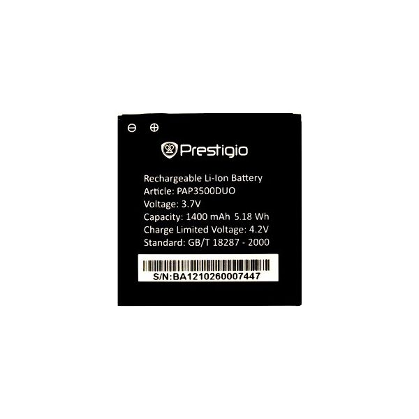 

Аккумулятор Prestigio PAP3500 1400mAh
