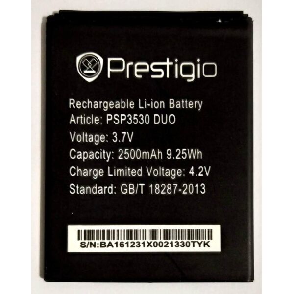 

Аккумулятор "Original" для Prestigio PSP3531 \ PSP3530 \ PSP5530 2500mAh