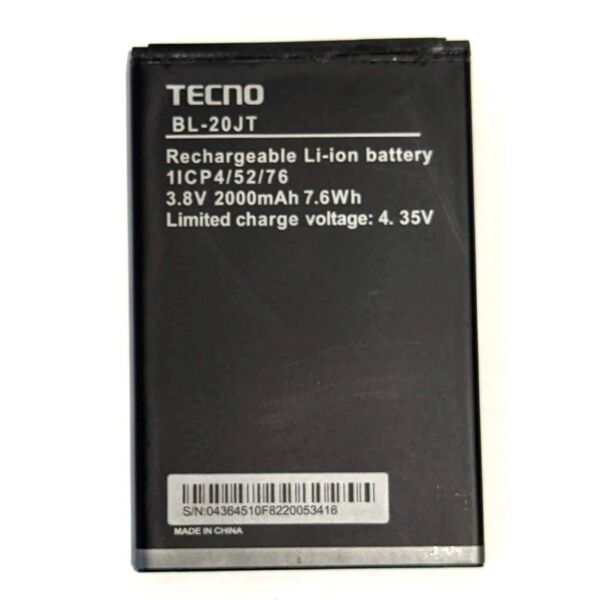 

Аккумулятор BL-20JT для TECNO POP F2 LTE 2000mAh