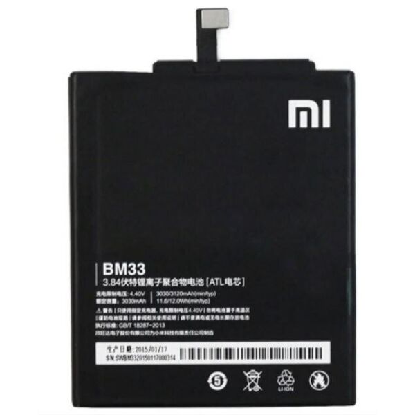 

Аккумулятор BM33 для Xiaomi MI4I 3030mAh