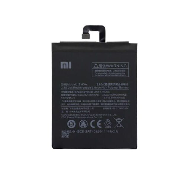 

Аккумулятор BM3A для Xiaomi Mi Note 3 3400mAh