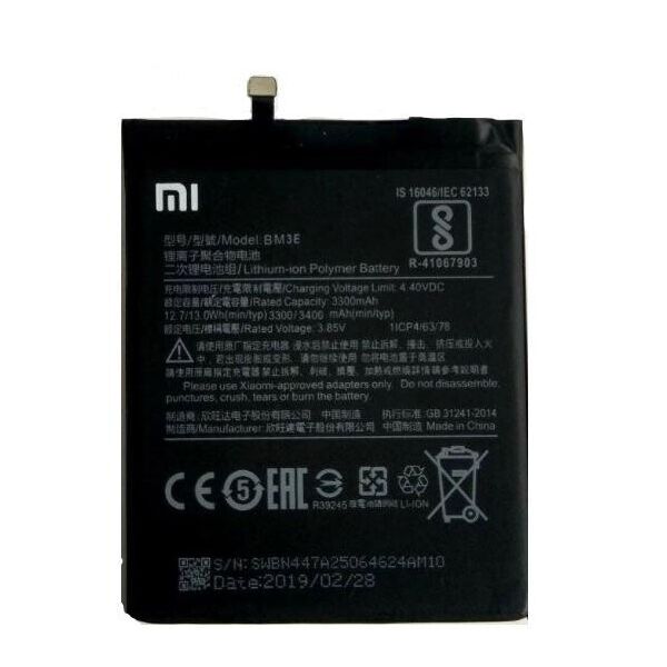 

Аккумулятор BM3E для Xiaomi Mi8 3300mAh