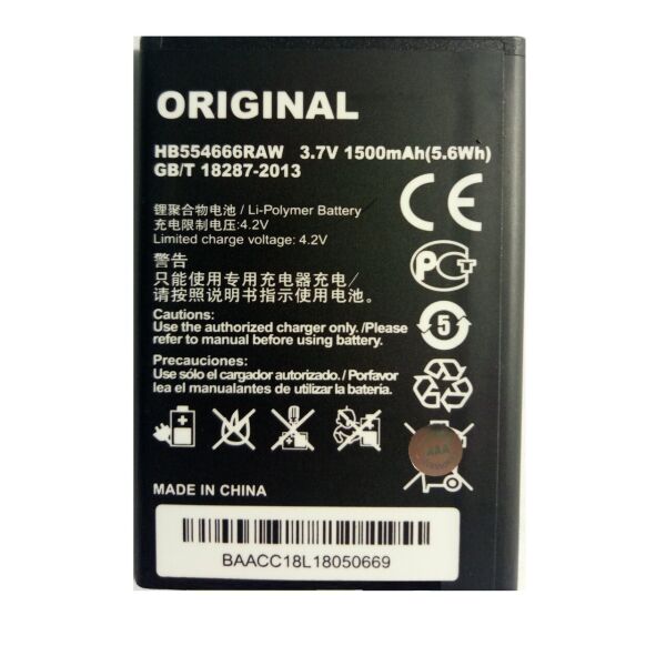 

Аккумулятор HB554666RAW для HUAWEI E5330 1500mAh