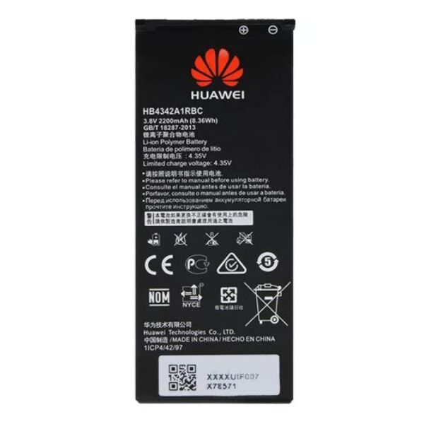 

Аккумулятор HB4342A1RBC для HUAWEI 4A / Y5 II 2200mAh
