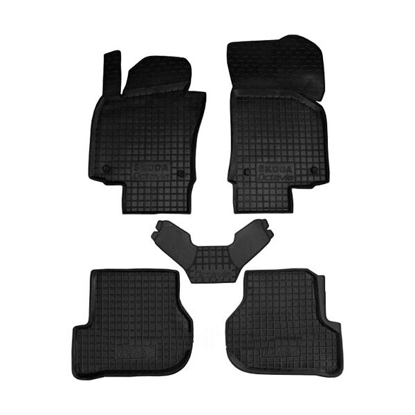 

Коврики в салон Avto-Gumm Skoda Octavia (A5) II 04-10 черный (11293)