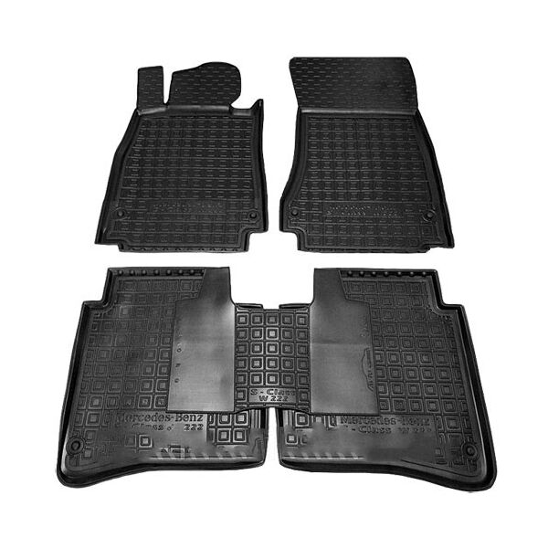 

Коврики в салон Avto-Gumm Mercedes-Benz S-Class W222 13- (long) черный (11538)