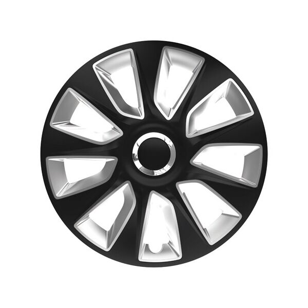 

Автомобильные колпаки Elegant Stratos RC Black-Silver R14 (Комплект 4 шт.)