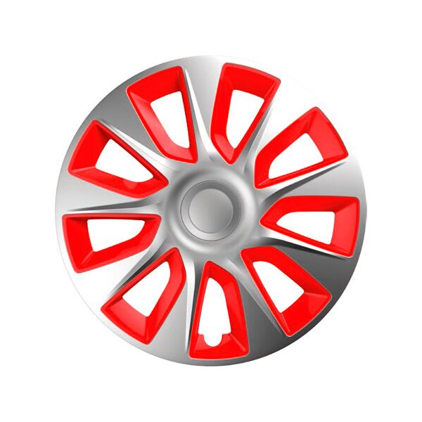 

Автомобильные колпаки Elegant Stratos Silver-Red R16 (Комплект 4 шт.)