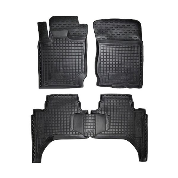 

Коврики в салон Avto-Gumm Mitsubishi L200 IV 06- (long) черный (11249)