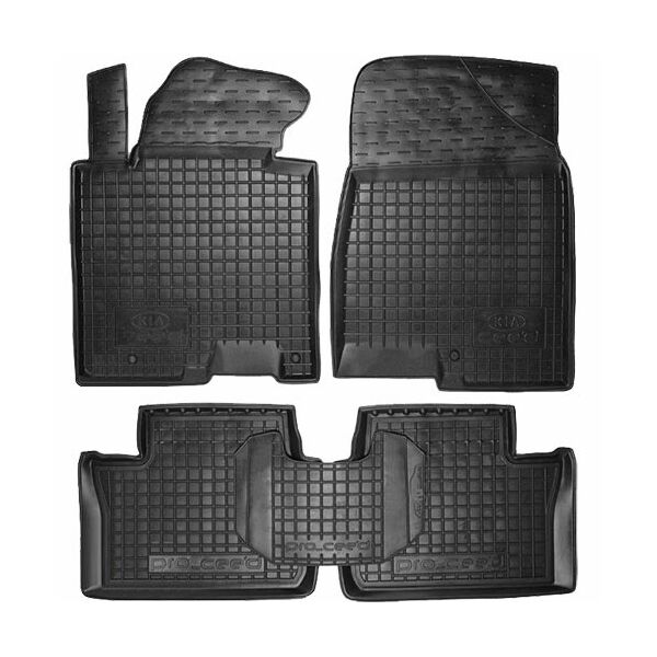 

Коврики в салон Avto-Gumm Kia Ceed PRO II 12- (3 двери) черный (11377)