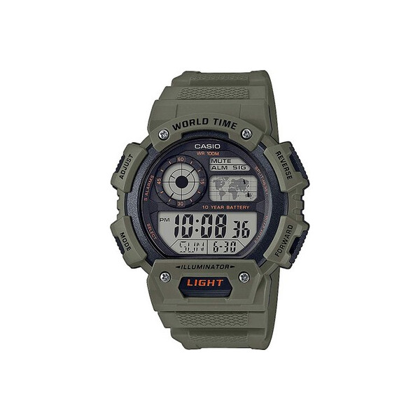 

Часы Casio AE-1400WH-3AVEF Collection Herren 48mm 10ATM