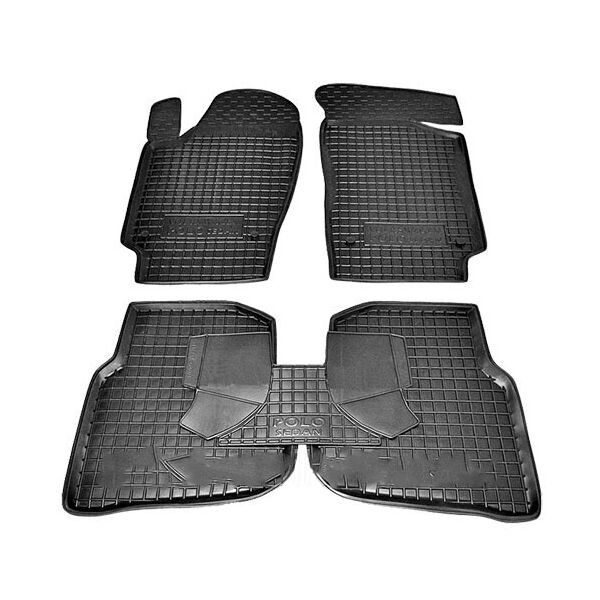 

Коврики в салон Avto-Gumm Volkswagen Polo V 09- седан черный (11336)