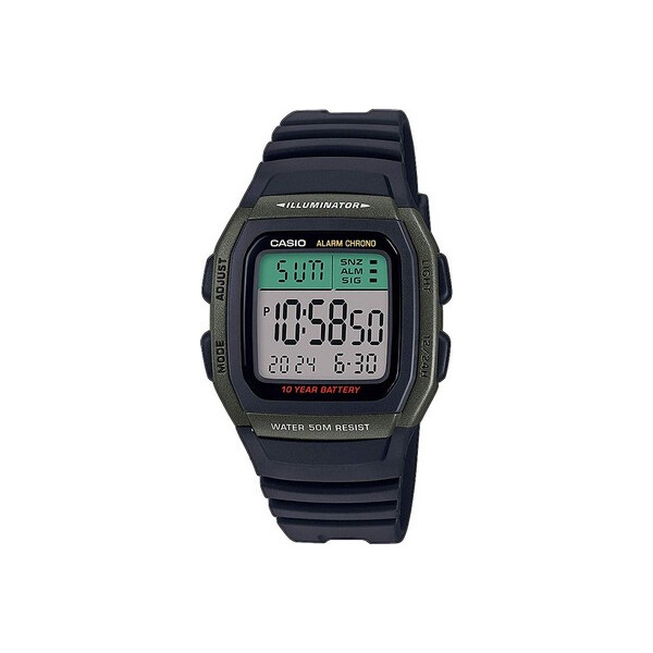 

Часы Casio W-96H-3AVEF Collection Herren 36mm 10ATM