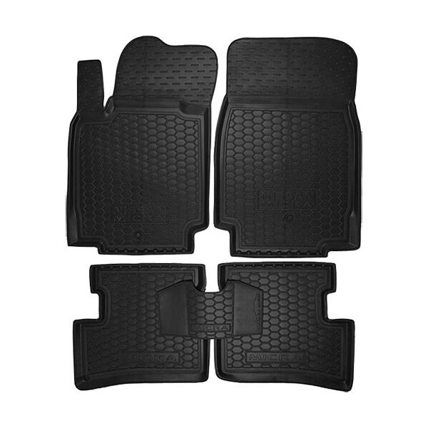 

Коврики в салон Avto-Gumm Nissan Micra (K12) III 03-10 черный (11520)