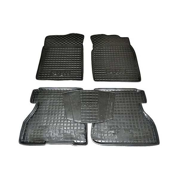 

Коврики в салон Avto-Gumm Renault Kangoo I 98- (4 двери) черный (11280)