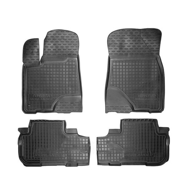 

Коврики в салон Avto-Gumm Toyota Highlander III 13- черный (11450)