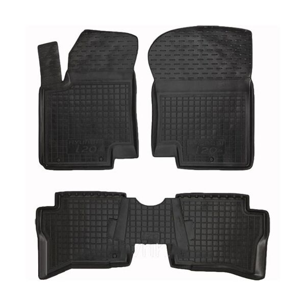 

Коврики в салон Avto-Gumm Hyundai i20 I 08-14 черный (11169)