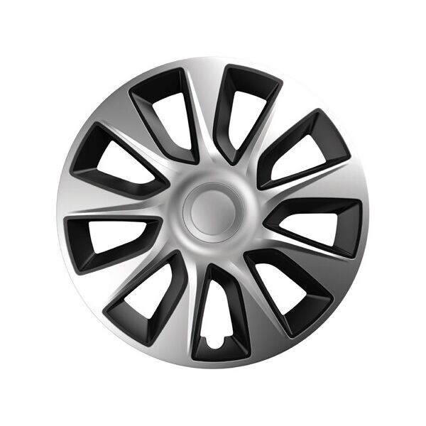 

Автомобильные колпаки Elegant Stratos Silver-Black R15 (Комплект 4 шт.)