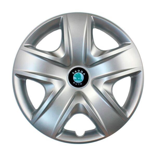 

Автомобильные колпаки SKS 500 R17 4 шт Серебристые (с логотипом Skoda)