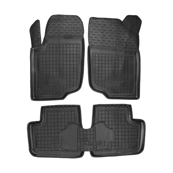 

Коврики в салон Avto-Gumm Peugeot 207 06- черный (11471)