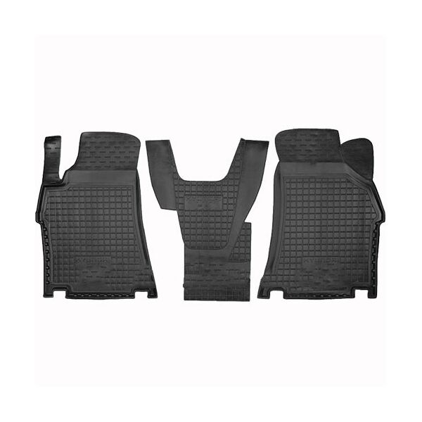 

Коврики в салон Avto-Gumm Hyundai H-1 II 08- (1+1 первый ряд) черный (11502)