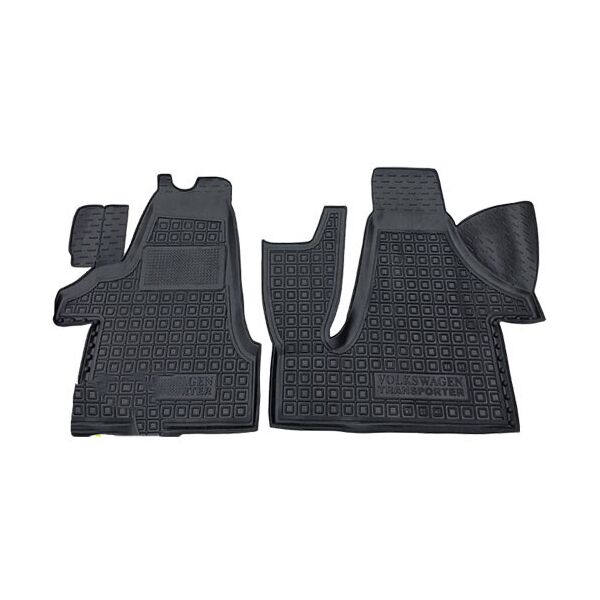 

Коврики в салон Avto-Gumm Volkswagen T5 10- (1+2) черный (11635)