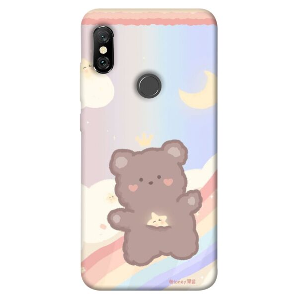 

Чехол itsPrint Ночной Мишка для Xiaomi Redmi Note 6 Pro