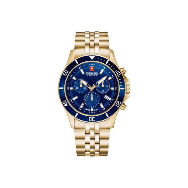 

Часы Swiss Military Hanowa 06-5331.02.003 Flagship Chrono II 43mm 10ATM