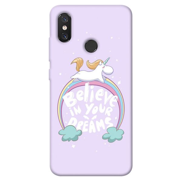 

Чехол itsPrint Believe in your dreams unicorn для Xiaomi Mi 8