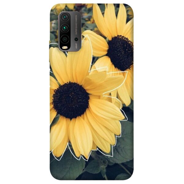 

Чехол itsPrint Два подсолнуха для Xiaomi Redmi Note 9 4G / Redmi 9 Power / Redmi 9T