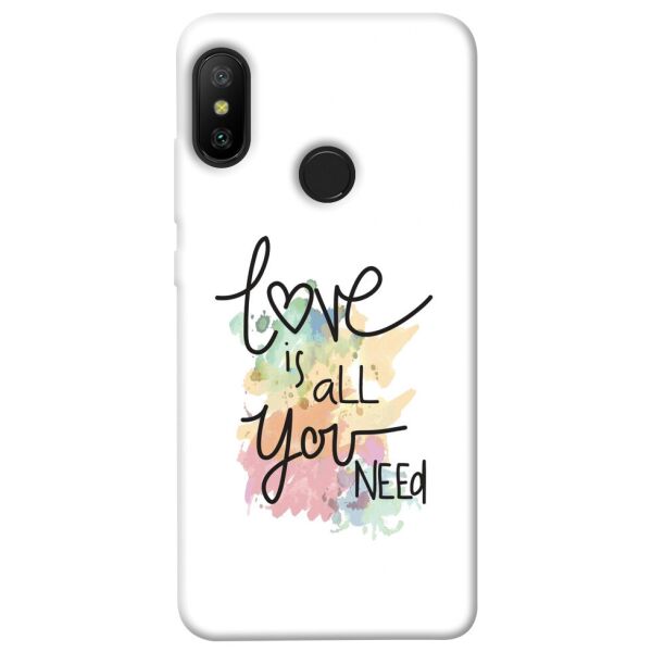 

Чехол itsPrint Love is all you need для Xiaomi Mi A2 Lite / Xiaomi Redmi 6 Pro