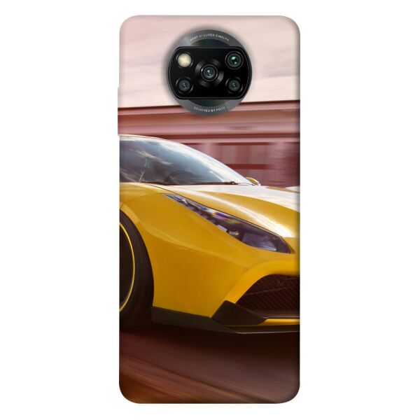 

Чехол itsPrint Yellow sportcar для Xiaomi Poco X3 NFC