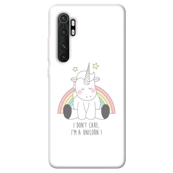 

Чехол itsPrint I don't care для Xiaomi Mi Note 10 Lite