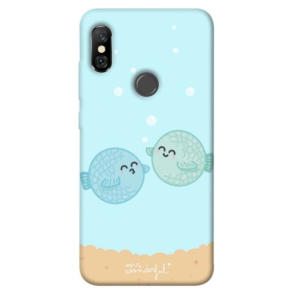 

Чехол itsPrint Две рыбки для Xiaomi Redmi Note 6 Pro