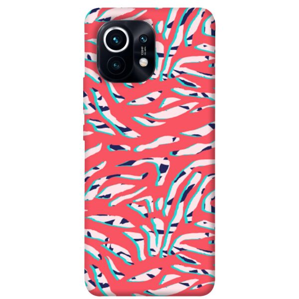 Чехол itsPrint Red Zebra print для Xiaomi Mi 11