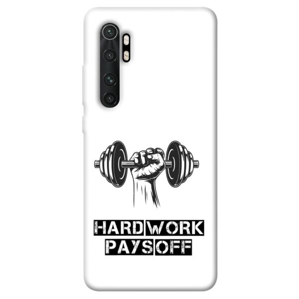 

Чехол itsPrint Hard work pays off для Xiaomi Mi Note 10 Lite