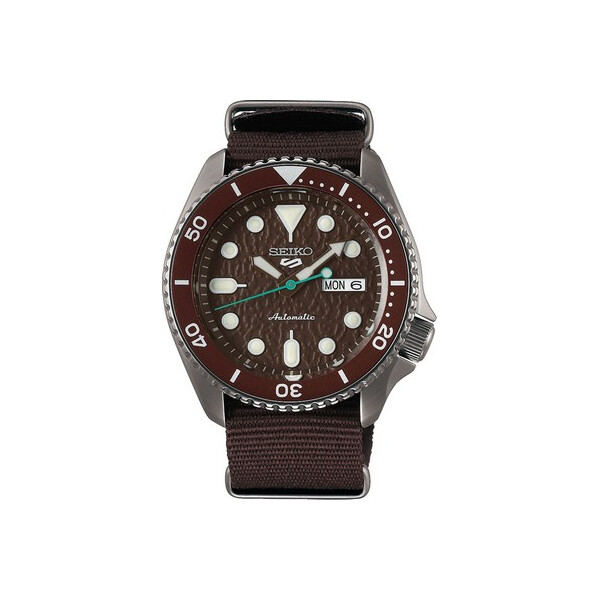 Часы Seiko SRPD85K1 5 Sports Automatik Herren 43mm 10ATM