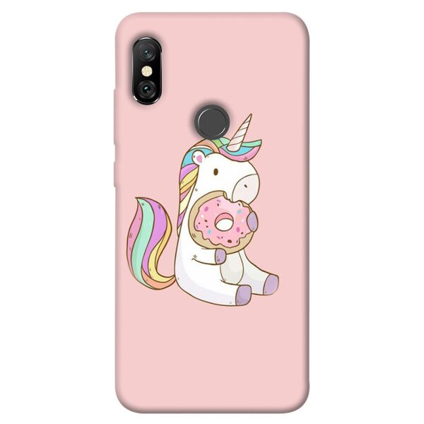 

Чехол itsPrint Единорог с пончиком для Xiaomi Redmi Note 6 Pro