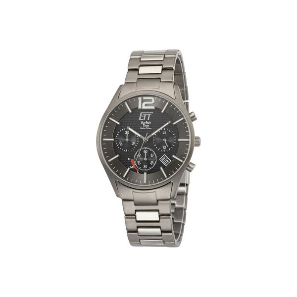 

Часы ETT EGT-12049-51M Solar Drive Sahara Chronograph 42mm 5ATM