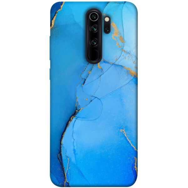 

Чехол itsPrint Синий с золотом для Xiaomi Redmi Note 8 Pro