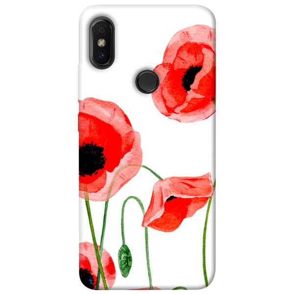 

Чехол itsPrint Акварельные маки для Xiaomi Redmi S2