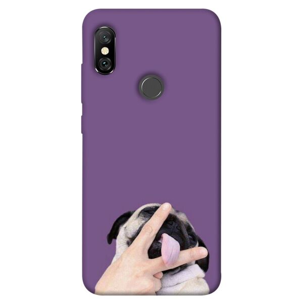 

Чехол itsPrint Мопс для Xiaomi Redmi Note 6 Pro