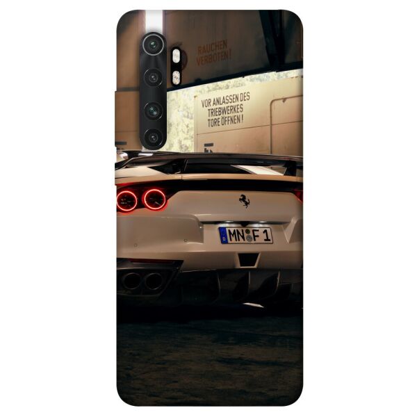 

Чехол itsPrint White Ferrari для Xiaomi Mi Note 10 Lite