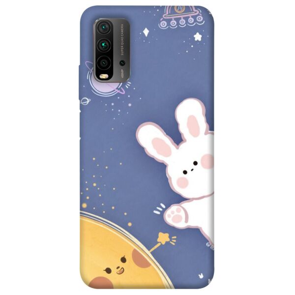 

Чехол itsPrint Зайка в космосе для Xiaomi Redmi Note 9 4G / Redmi 9 Power / Redmi 9T