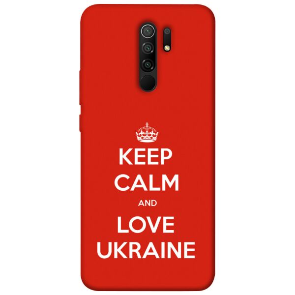 

Чехол itsPrint Keep calm and love Ukraine для Xiaomi Redmi 9