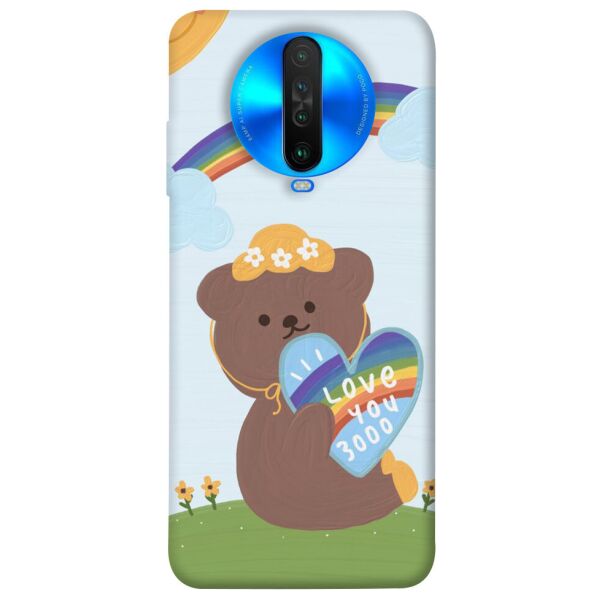 

Чехол itsPrint Мишка с сердцем для Xiaomi Poco X2